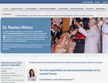 Tablet Screenshot of drneelammohan.com